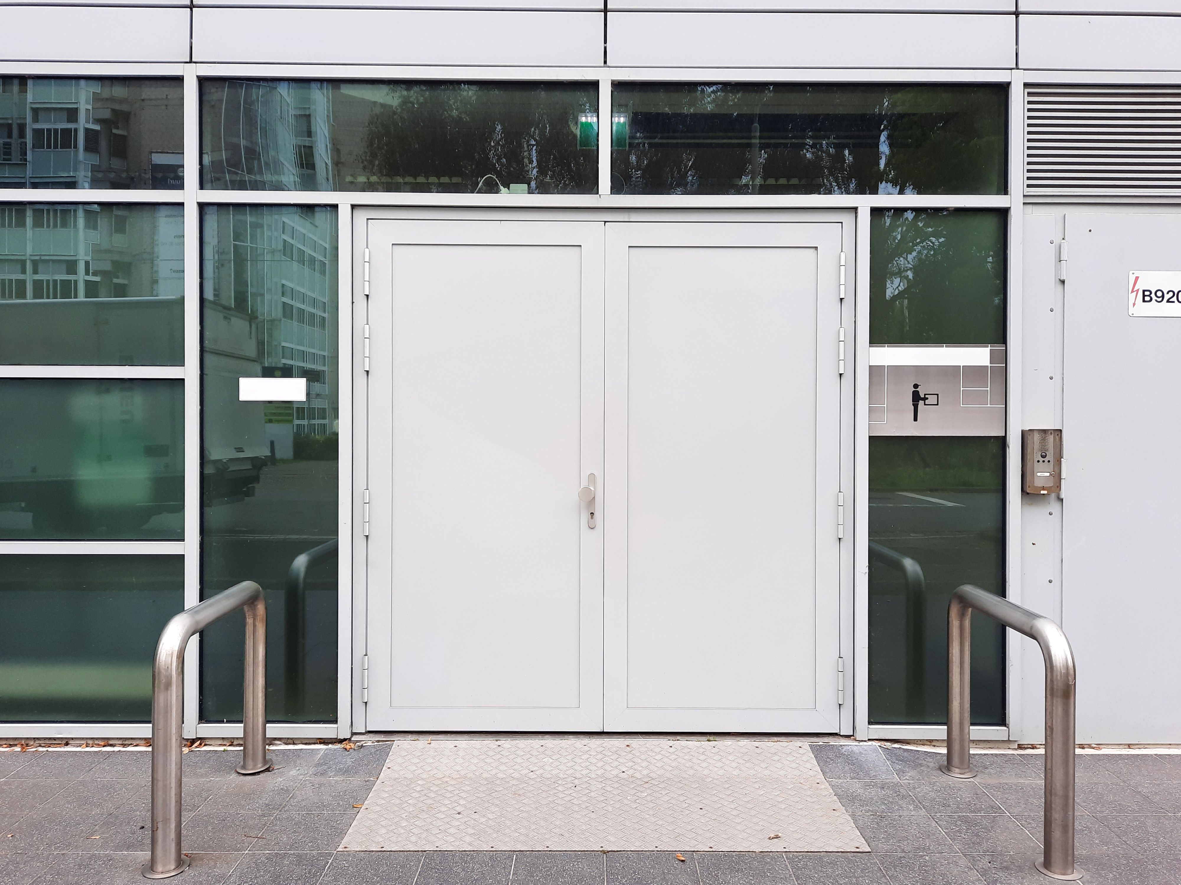 uPVC door installation